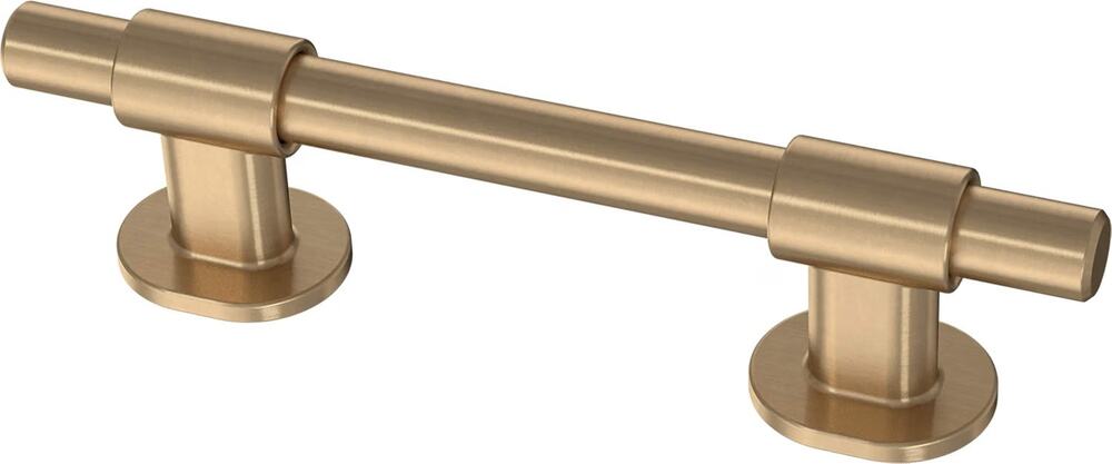 Franklin Brass 3 Pack Champagne Bronze Gold Cabinet Handles Adjustable Drawer
